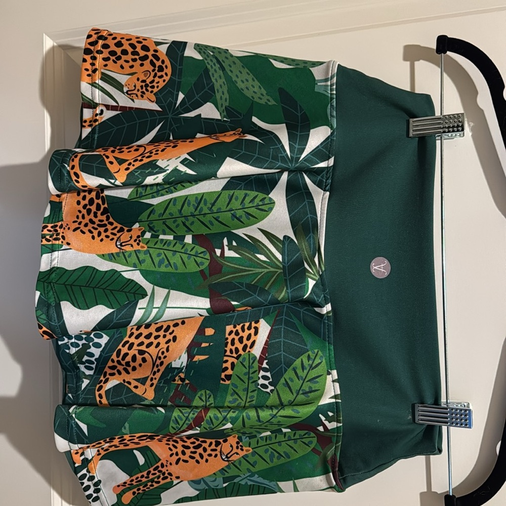 FAYE +FLORIE Holly Black Jungle Skirt M - Picture 3 of 7